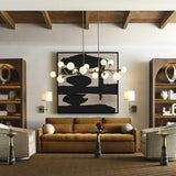 Uttermost Meandering 14 Light Pendant – Brass