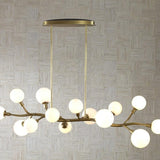 Uttermost Meandering 14 Light Pendant – Brass
