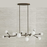 Uttermost Meandering 14 Light Pendant – Bronze