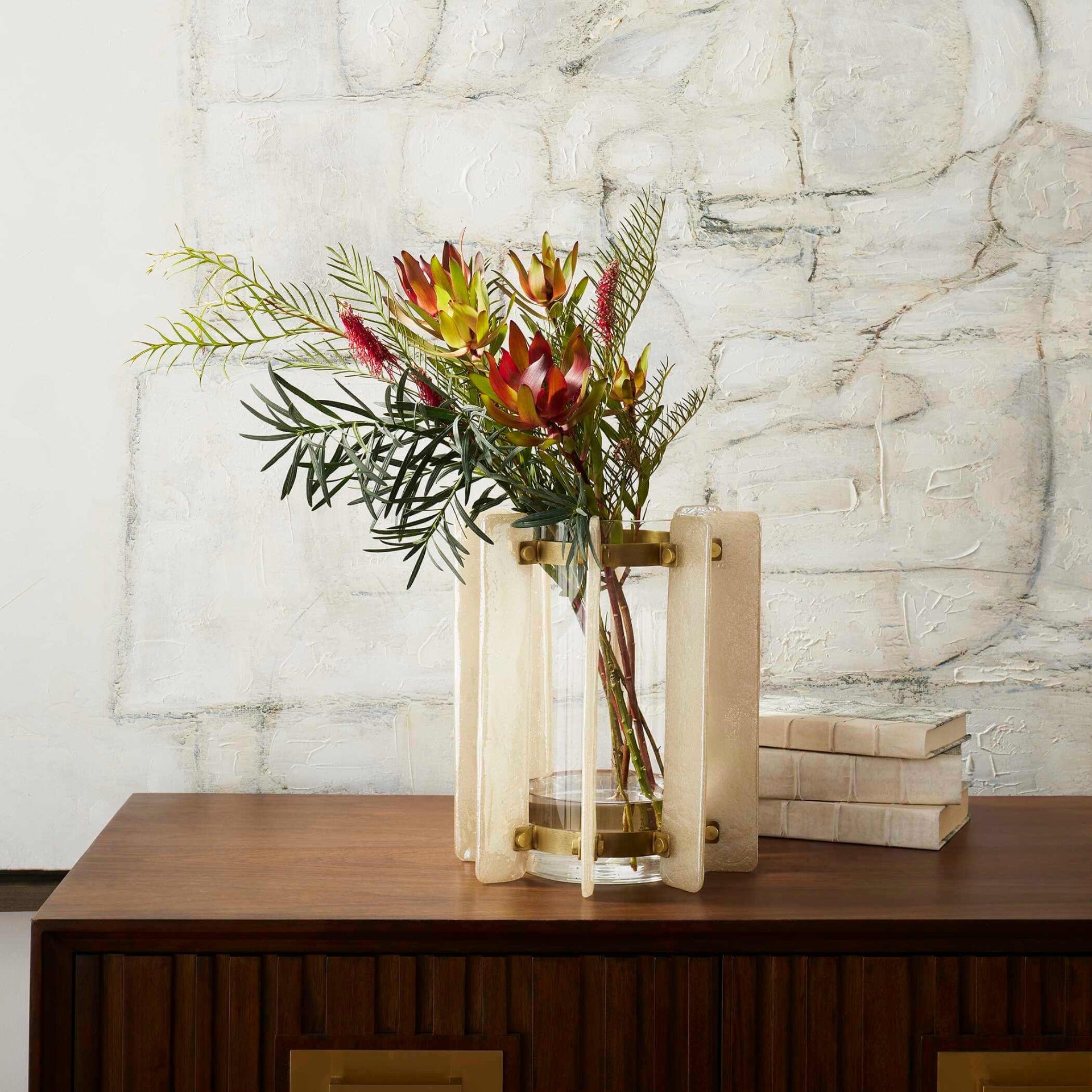 Uttermost Paddlewheel Vase