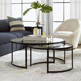 Uttermost Rhea Nested Coffee Tables – Black