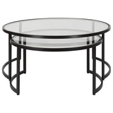 Uttermost Rhea Nested Coffee Tables – Black