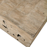Uttermost Teak Tac Toe Coffee Table – Light