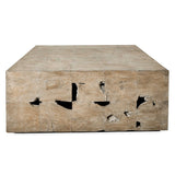 Uttermost Teak Tac Toe Coffee Table – Light