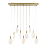 Uttermost Black Label Deluge 9 Light Led Linear Pendant