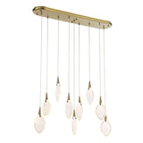 Uttermost Black Label Deluge 9 Light Led Linear Pendant