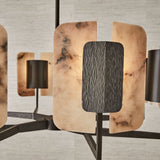 Uttermost Black Label Open Book 8 Light Chandelier