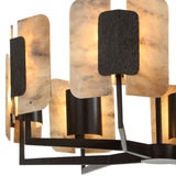 Uttermost Black Label Open Book 8 Light Chandelier