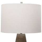 Uttermost Volterra Table Lamp - Taupe Grey