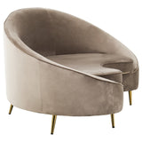 Valencia Three Seater Sofa - Mink