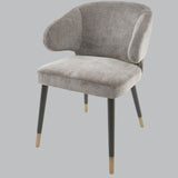 Livingsley Vance Chair – Mouse Chenille