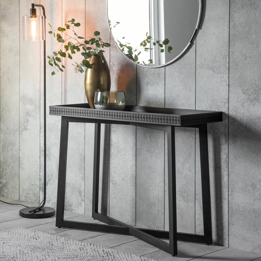 Varum Console Table – Black