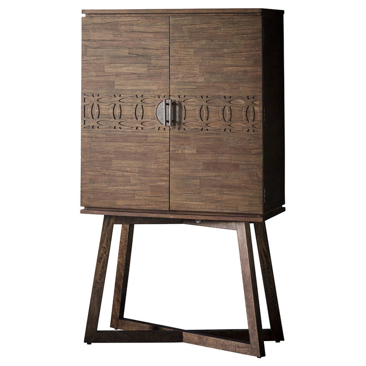 Varun Bar Cabinet – Brown