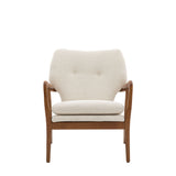 Vaughn Armchair – Cream Boucle