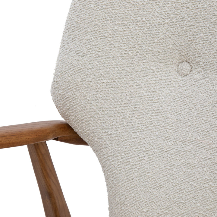 Vaughn Armchair – Cream Boucle