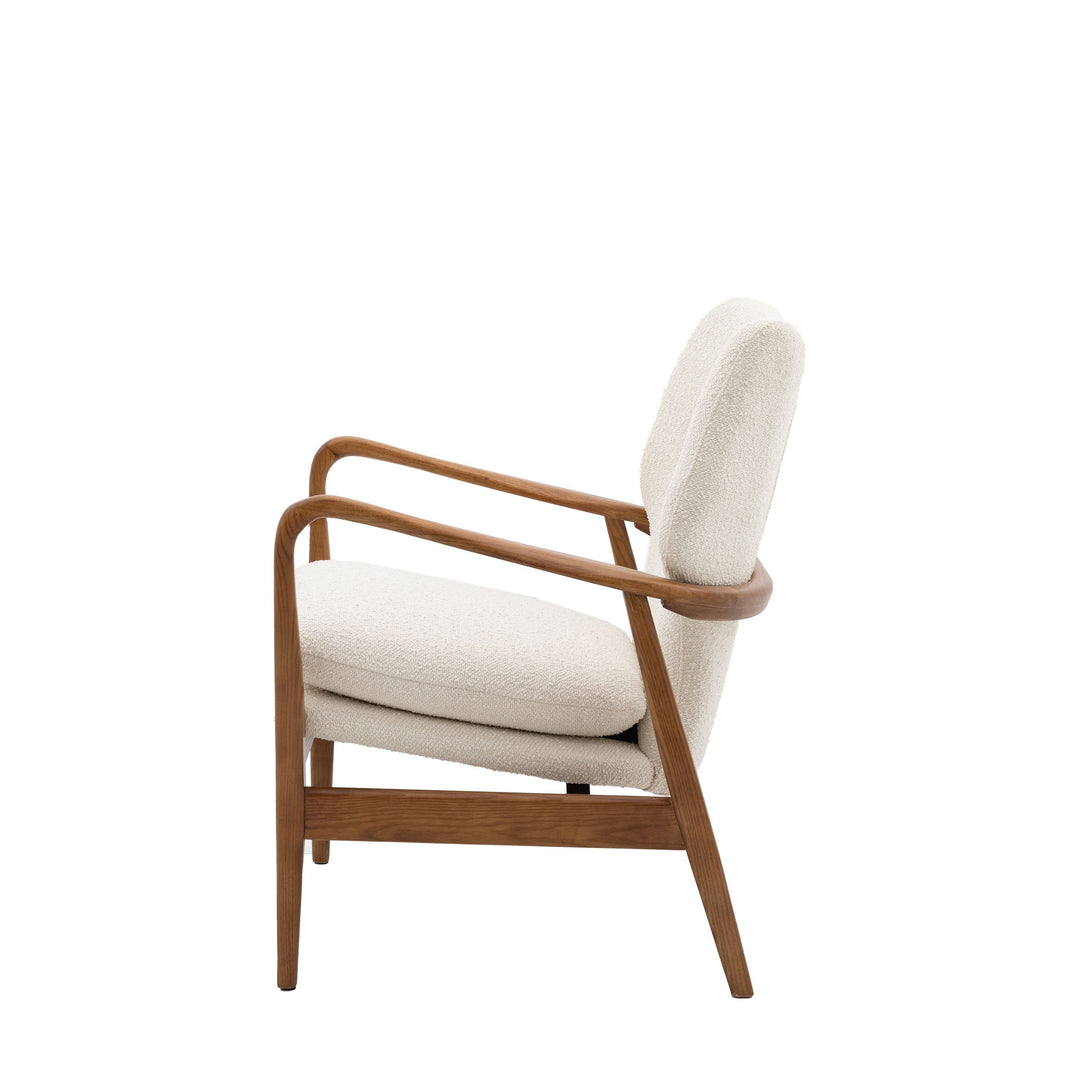 Vaughn Armchair – Cream Boucle