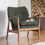 Vaughn Armchair – Green Boucle