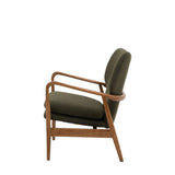 Vaughn Armchair – Green Boucle
