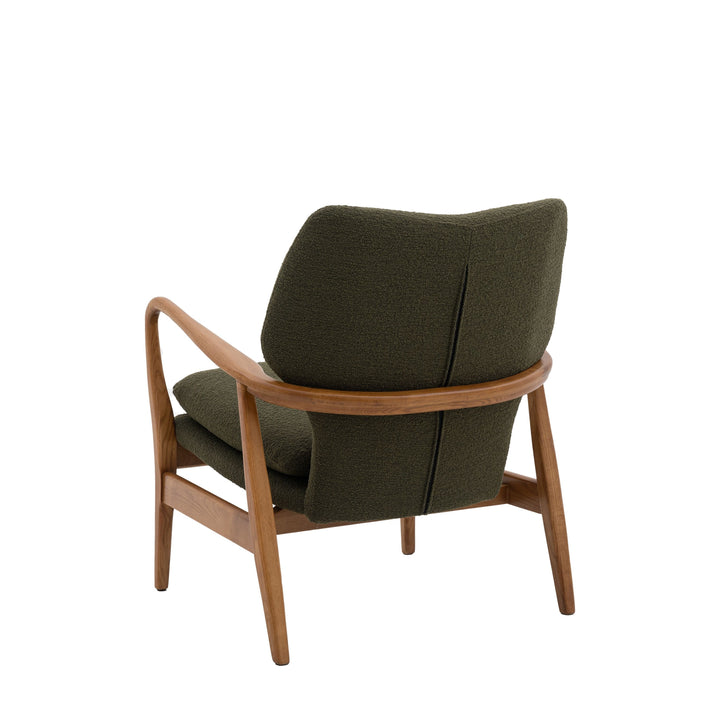 Vaughn Armchair – Green Boucle