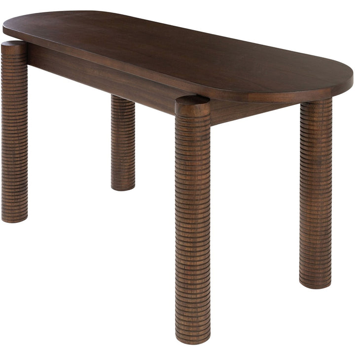 Vera Console Table in Roasted Coffee