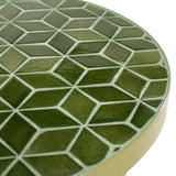 Vero Geometric Coffee Table – Green