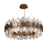 RV Astley Saiph Chandelier – Antique Gold – 80cm