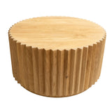 Waverley Round Ridged Coffee Table
