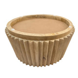 Waverley Round Ridged Coffee Table