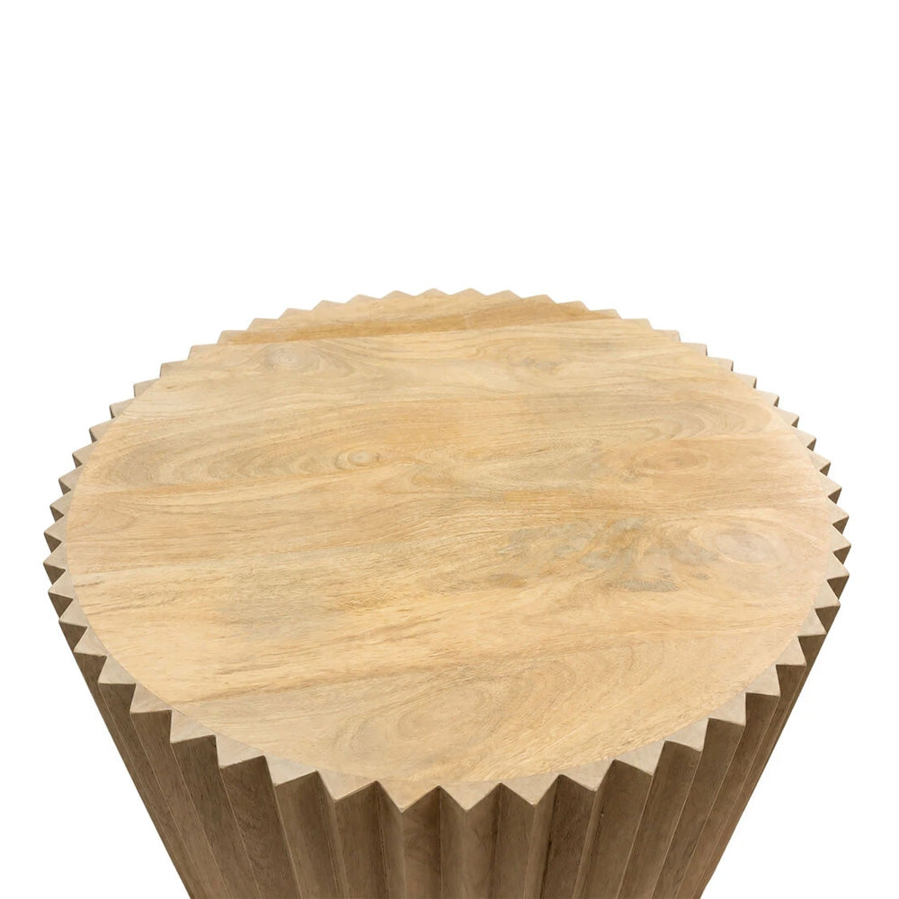 Waverley Round Ridged Coffee Table