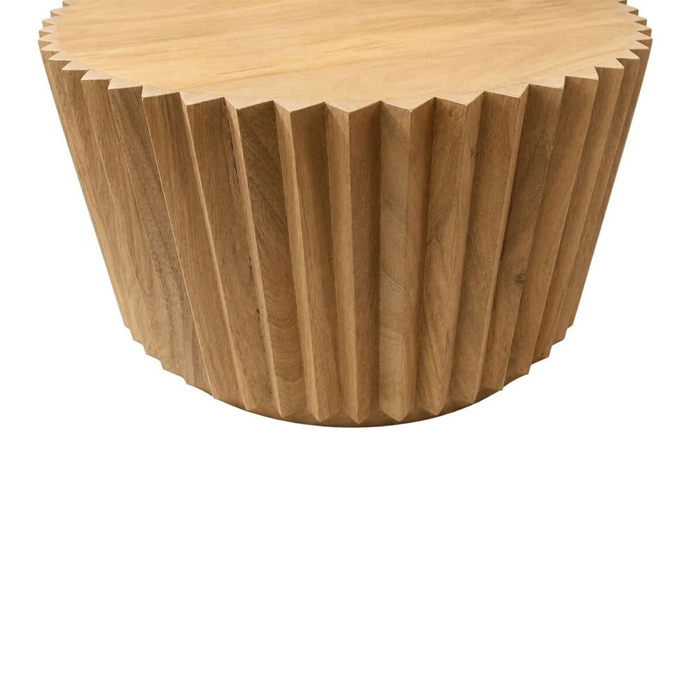 Waverley Round Ridged Coffee Table