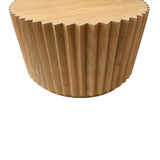 Waverley Round Ridged Coffee Table