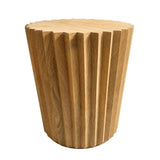 Waverley Round Ridged Side Table