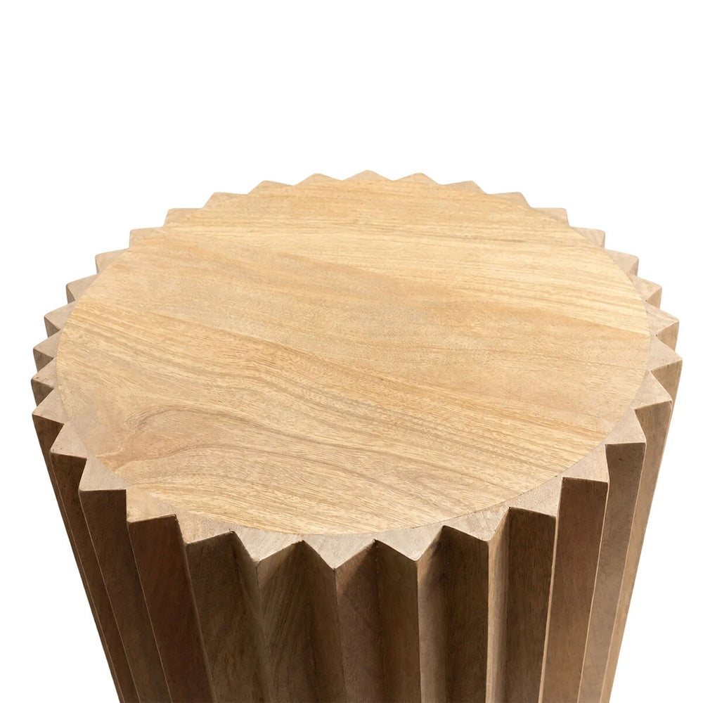 Waverley Round Ridged Side Table