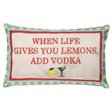 When Life Gives You Lemons Needlepoint Cushion