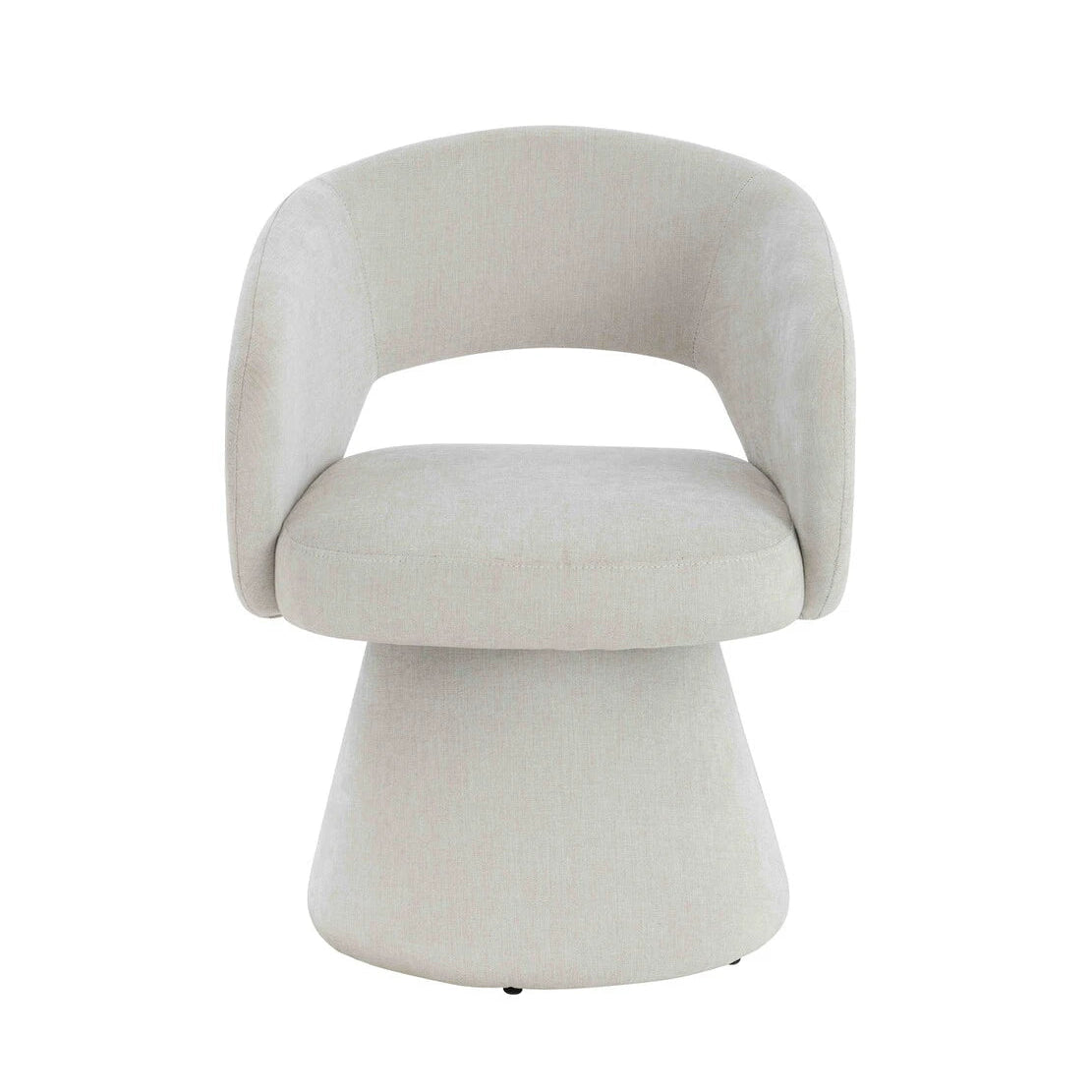 Whitaker Swivel Dining Chair – Beige