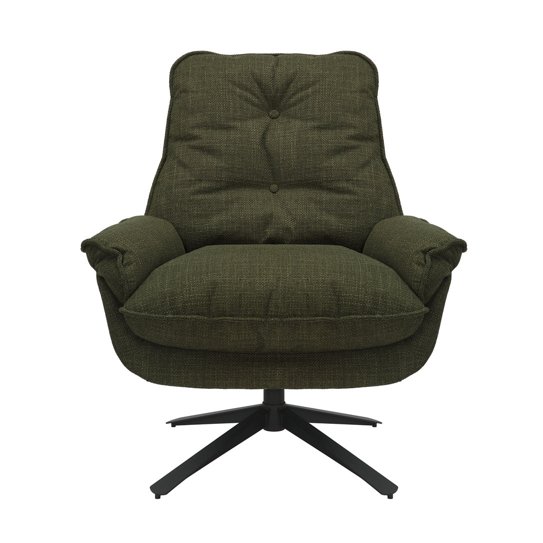 Wilbur Occasional Chair – Olive Grey Twill