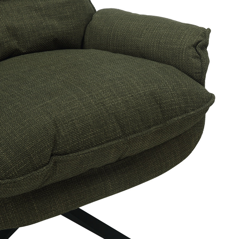 Wilbur Occasional Chair – Olive Grey Twill