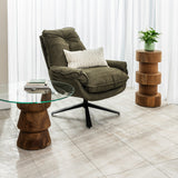 Wilbur Occasional Chair – Olive Grey Twill