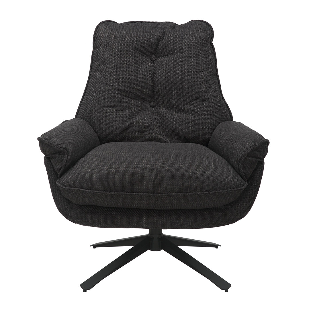 Wilbur Occasional Chair – Slate Grey Twill