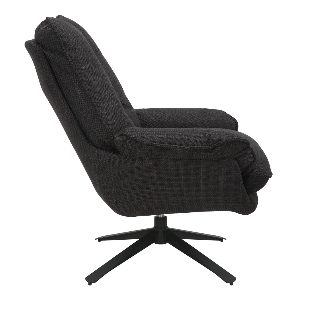 Wilbur Occasional Chair – Slate Grey Twill