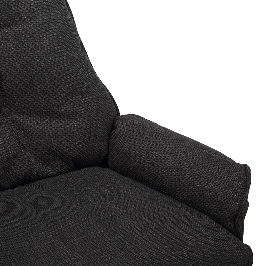 Wilbur Occasional Chair – Slate Grey Twill