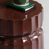 Willa Side Table - Rust Red