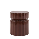 Willa Side Table - Rust Red