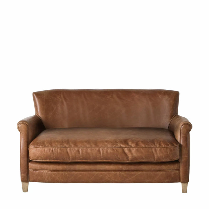 Winston Sofa – Vintage Brown Leather