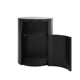 LPD Home Yori Bedside Cabinet – Black