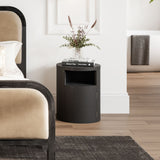LPD Home Yori Bedside Cabinet – Black