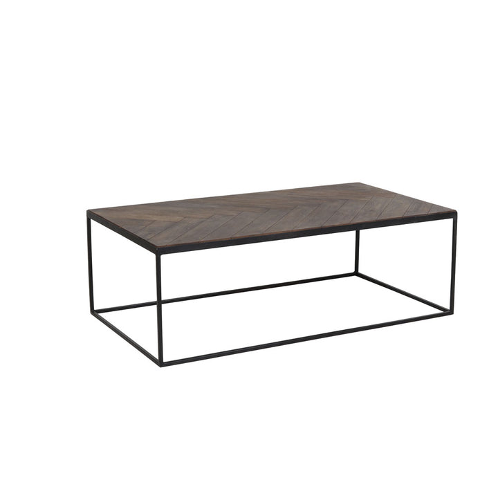 Light & Living Chisa Coffee Table in Brown and Black