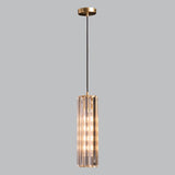 Livingsley Yule Pendant – Antique Brass and Crystal
