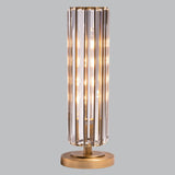 Livingsley Yule Table Lamp – Antique Brass and Crystal
