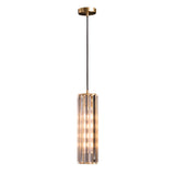 RV Astley Reagan Pendant – Antique Brass and Crystal
